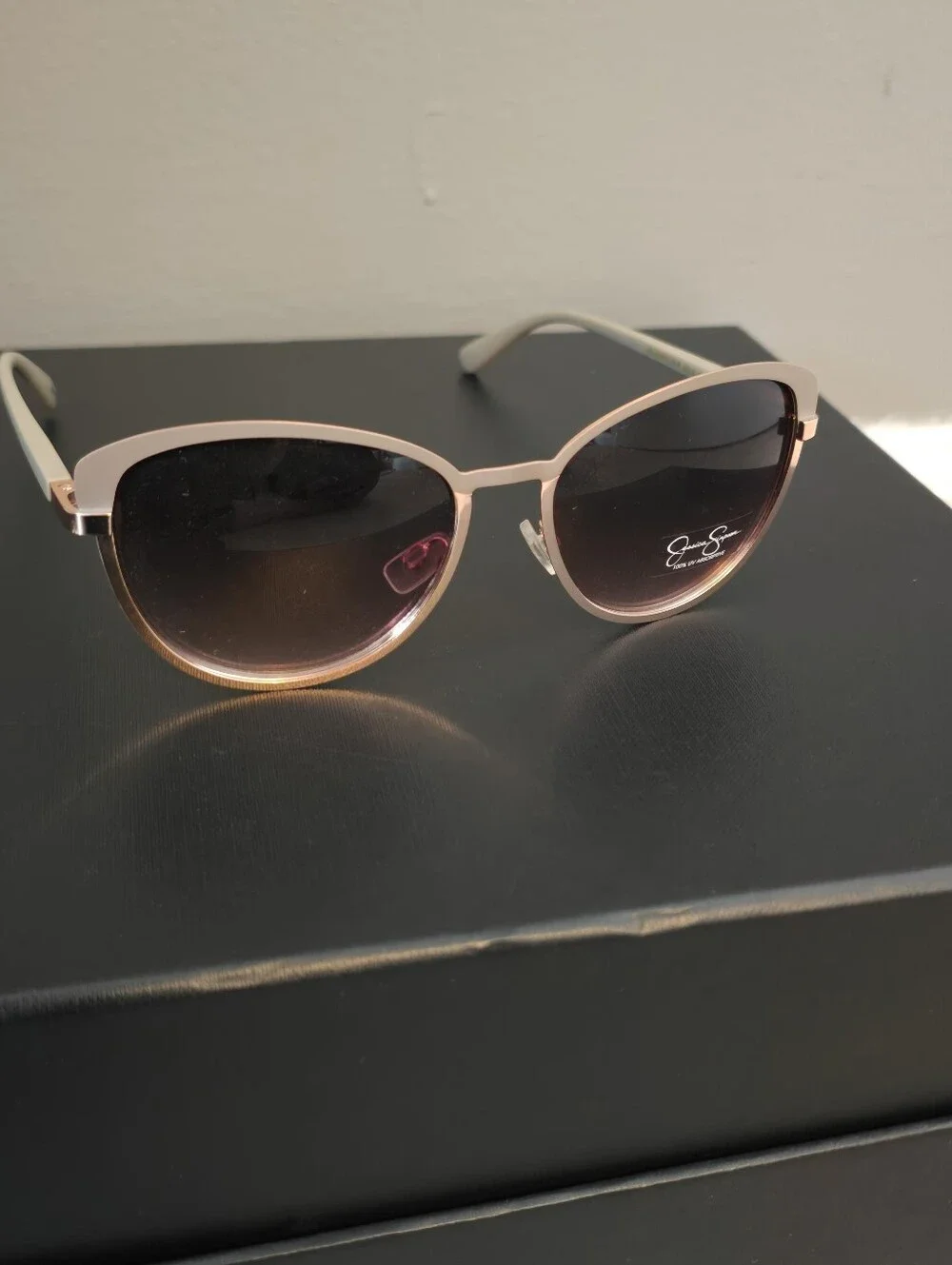 Jessica Simpson J5316 Metal Cat-Eye Sunglasses